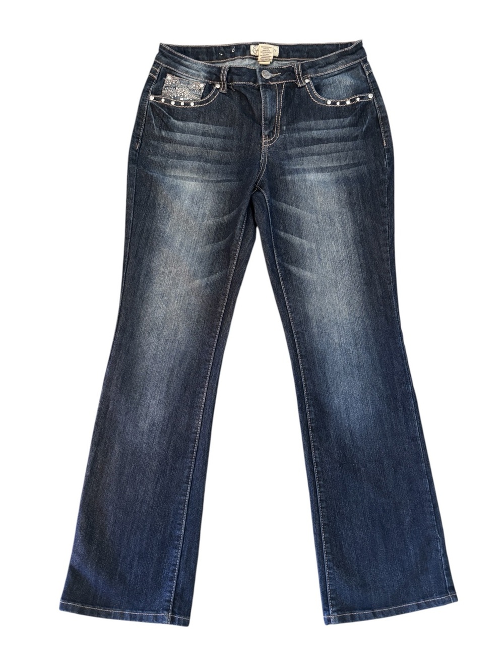Earl Jeans Dark Wash Boot Cut Jeans 8
